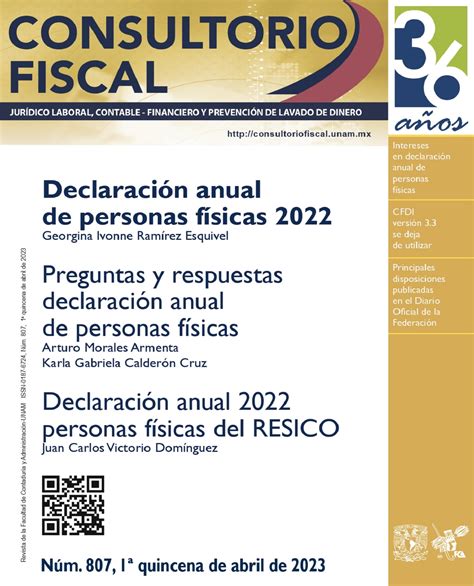 Intereses De Personas Físicas En La Declaración Anual 2022