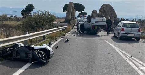 Incidente Stradale Questo Pomeriggio A Trebisacce Tre Feriti Uno