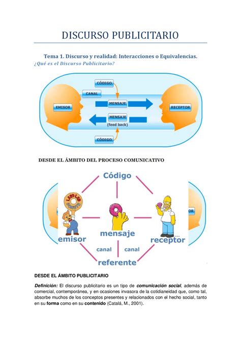 El Poder Del Discurso Publicitario Definición Y Ejemplos