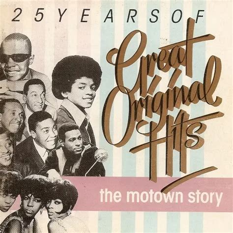 25 Years Of Great Original Hits The Motown Story By Stevie Wonder