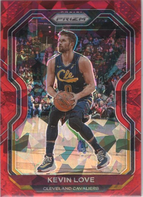 2020 21 Panini Prizm Kevin Love Red Ice Prizm EBay