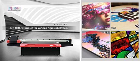 Mt Uv Flatbed Printerrigid Substrates Printing Solution