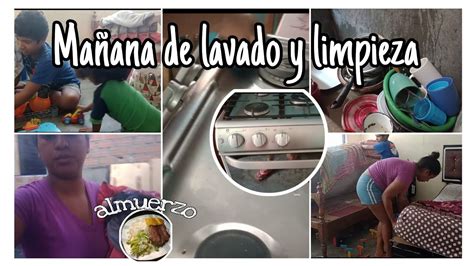 MINI VLOG DE LAVADO Y LIMPIEZA POR LA MAÑANA vlog rutina lavado