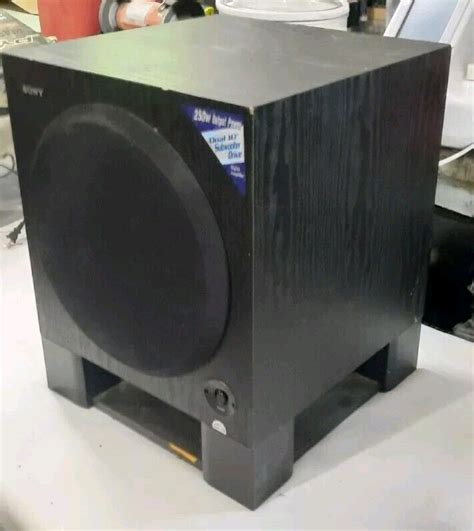 Rare Sony Sa Wx700 Active Self Powered Subwoofer EBay