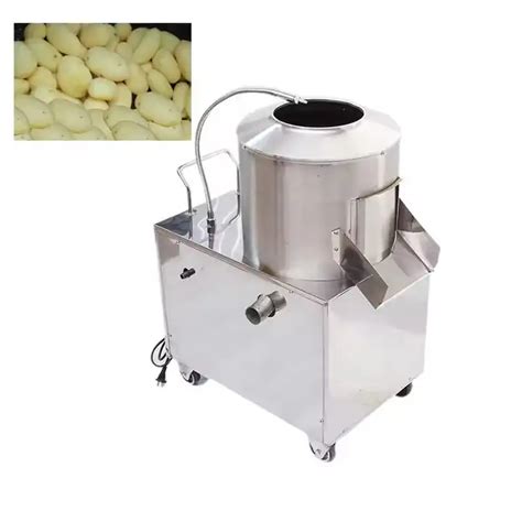 Automatic Electric Potato Cassava Peeler Machine Potato Peeling And