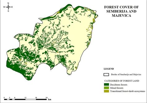 Forest cover of researched area | Download Scientific Diagram