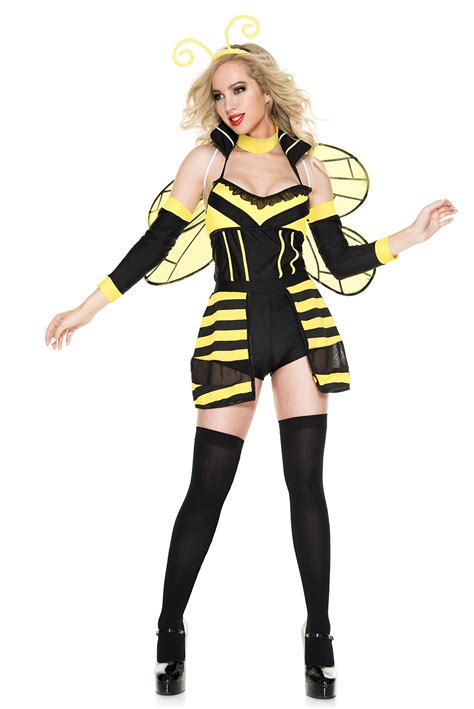 Adult Buzzed Bee Women Costume 5299 The Costume Land