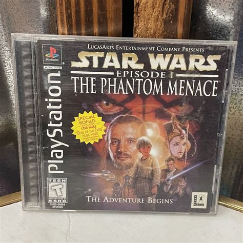 Star Wars Episode The Phantom Menace Ps Cover Art Only