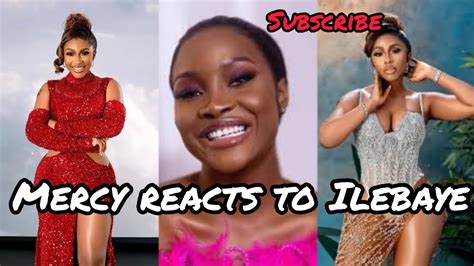 BBNaija All Stars Mercy Eke Reacts To Ilebaye S Win This Happen YouTube