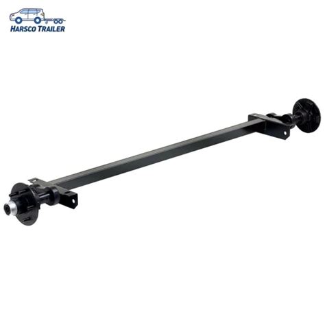 3 Round Trailer Axle 6 000 Lbs Capacity With 1 3 4 X 1 1 4