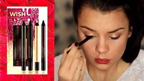 Red LIPS Makeup Tutorial The image on YTMA макияж красные губы video