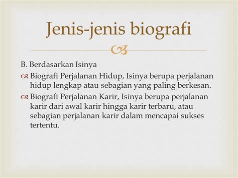 Berikut Ini Yang Termasuk Biografi Berdasarkan Sisi Penulisnya Adalah Ilmu