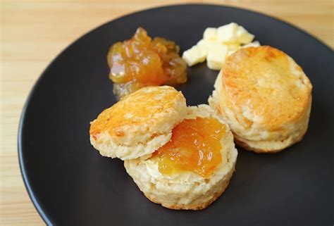 Scones De Casca De Laranja Cristalizada De Dar Gua Na Boca