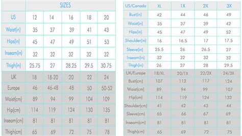 Size Chart | The Kollective