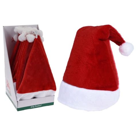 Cappello Babbo Natale Peluche H Cm Shop Online