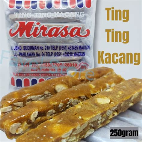 Jual Ting Ting Kacang Teng Teng Kacang Enting Enting Kacang Mirasa