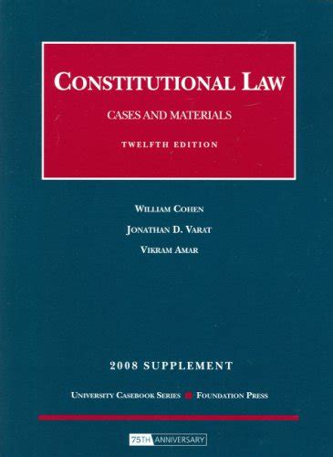 Constitutional Law Cases And Materials