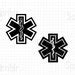 Star Of Life EMS SVG PNG Vector Cutfile Etsy