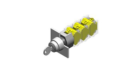 Eao Schl Sselschalter Aktor Positionen Rastend