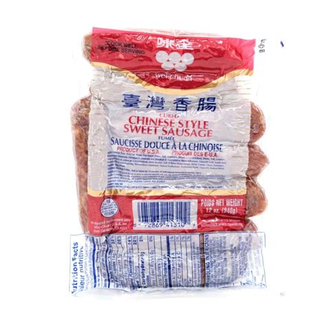 Wei Chuan Chinese Style Sweet Sausage - 12 oz (340 g) - Well Come Asian ...