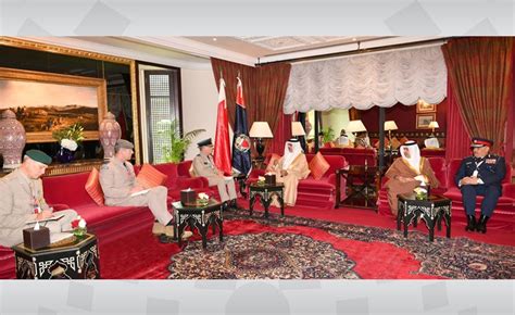 Interior Minister Receives Uk Defence Senior Advisor To The Middle East