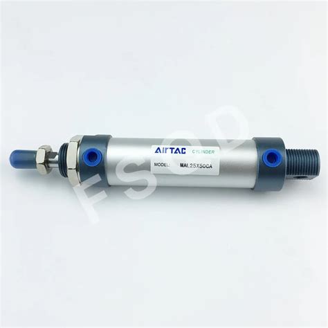 MAL25X225CA MAL25X250CA MAL25X300CA AIRTAC Aluminum Alloy Mini Cylinder