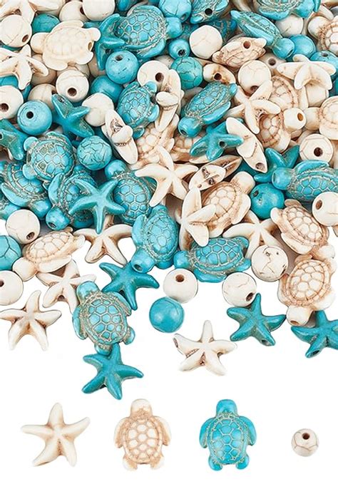 Sunnyclue Box About Pcs Styles Sea Turtle Beads Turquoise