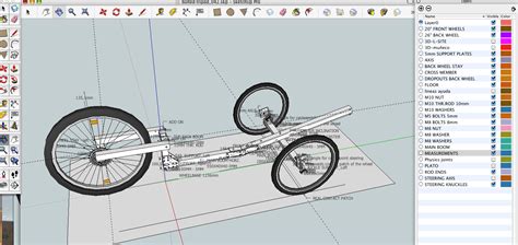 Recumbent Bicycle Drift Trike Cad Drawing Graphic Card Drawings