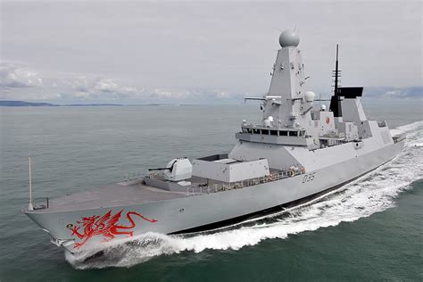 HMS Dragon Arrives In Cardiff GOV UK