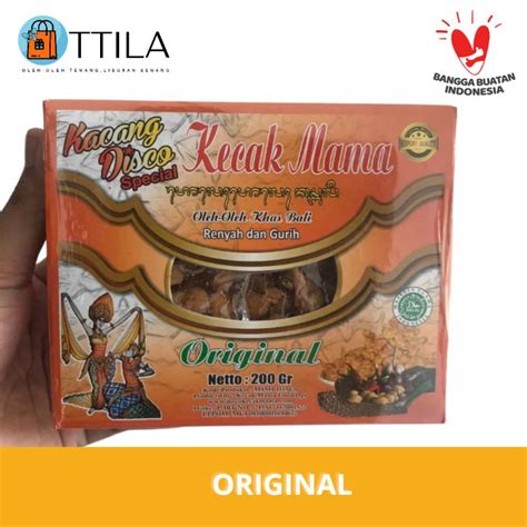 Jual Kacang Disko Kecak Mama Oleh Oleh Bali Makanan Khas Bali Enak