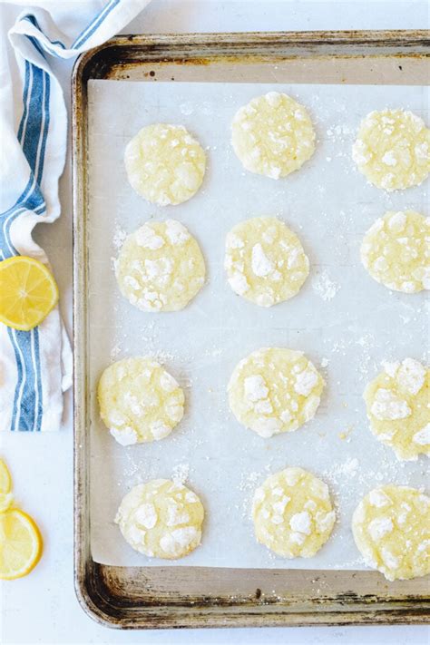 Lemon Crinkle Cookie Recipe Leigh Anne Wilkes