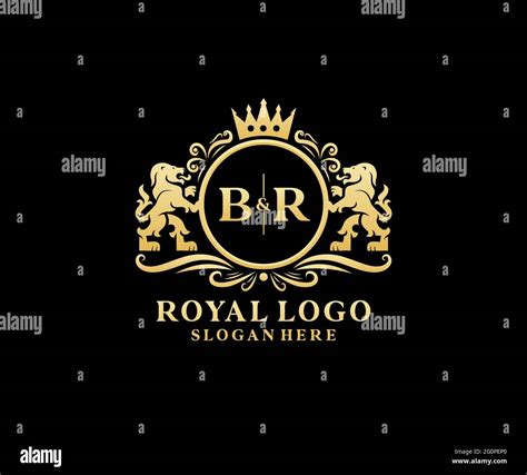 Br Lion Logo Stock Vector Images Alamy