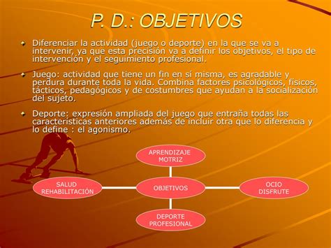 PPT PSICOLOGIA DEL DEPORTE CONCEPTO DEFINICIÓN Y OBJETIVOS