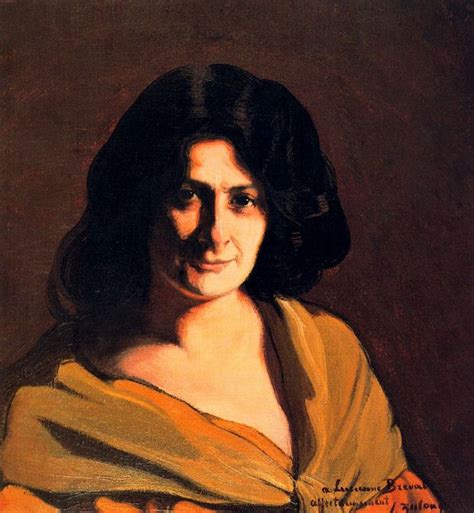 Gravura De Qualidade De Museu Retrato de Lucienne Bréval por Ignacio