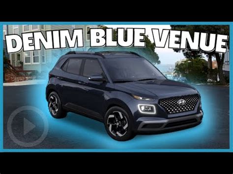 Hyundai Venue Denim Blue Review A Closer Look At The Exterior And