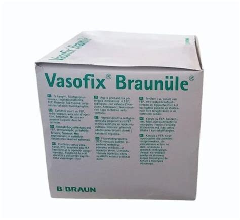 Polypropylene PP B Braun Vasofix Braunule IV Cannula 20G At Rs 10550