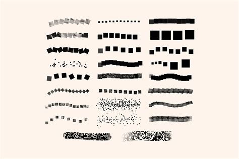 50 Pixel Procreate Brushes Procreate Pixel Brushset Etsy