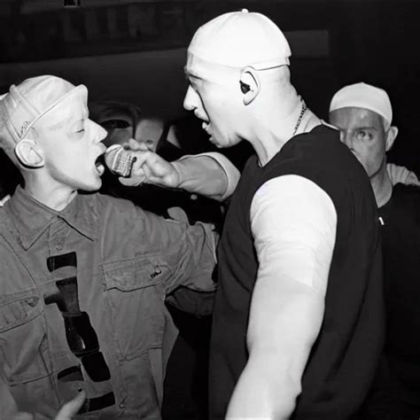 Eminem Having A Rap Battle With Hitler Stable Diffusion Openart