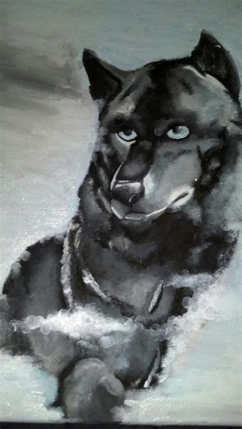 Black Wolf - Drawing Fan Art (34247358) - Fanpop