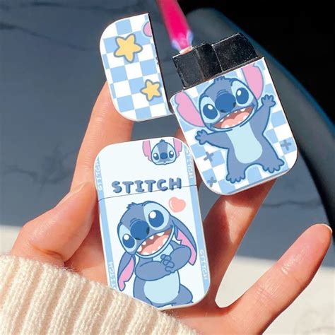 Briquet Gaz Disney Intersto Org Baby Flamme Rose Mignonne Stitch