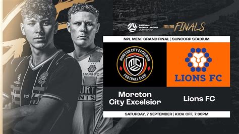 NPL Men Grand Final Moreton City Excelsior Vs Lions FC YouTube