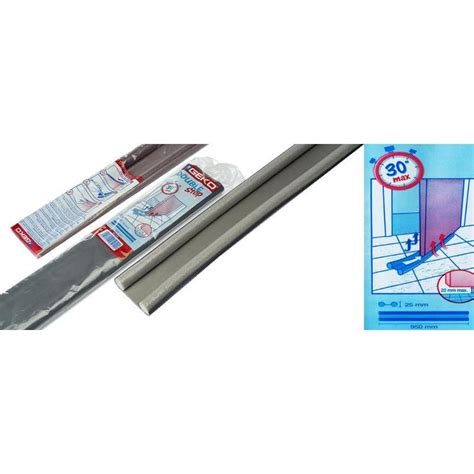 Geko Burlete Bajo Puerta Doble Proteccion Cm Gris Antrac