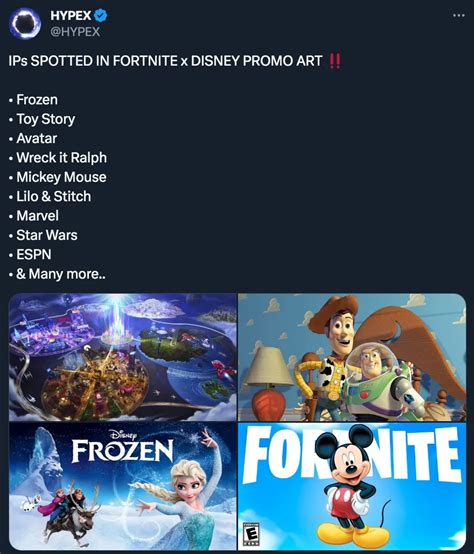 Fortnite X Disney Everything You Need To Know