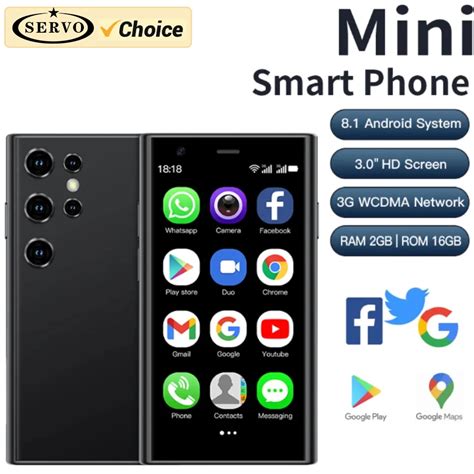 Servo S Ultra Mini Smartphone T L Phone Portable Android Carte D