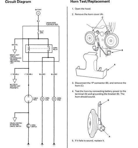 Wiring Diagram Available For Tracing Horn Wire Honda Accord Forum Honda Accord Enthusiast