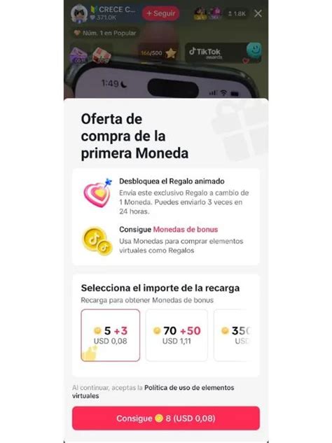 Gu A Para Comprar Y Recargar Tiktok Coins