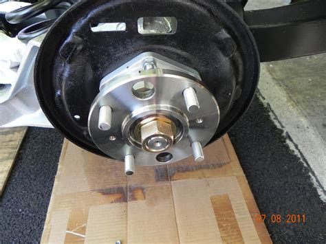 Tripp S Tr Rear Axle Hub Upgrade And Rear Brake Installation