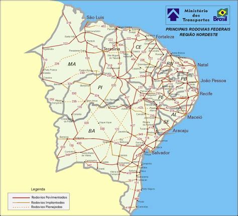 Mapas do Ceará CE Ache Tudo e Região