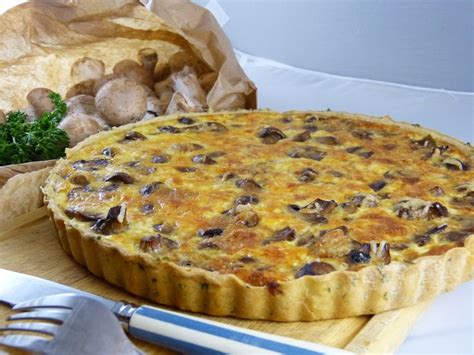 Tarte Salee Aux Champignons Et Au Chevre Elles Cuisinent Recette