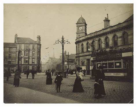 The Foot Of Leith Walk 1912 Vintage Scotland Edinburgh Old Town